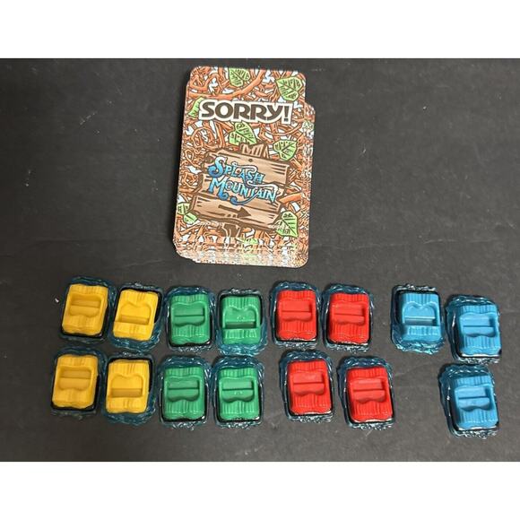 Disney Splash Mountain Board Game Complete in Metal Tin 99% Complete Parker Bros - Picture 2 of 11